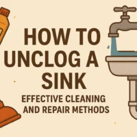 How to Unclog a Sink? Effective Cleaning and Repair Methods